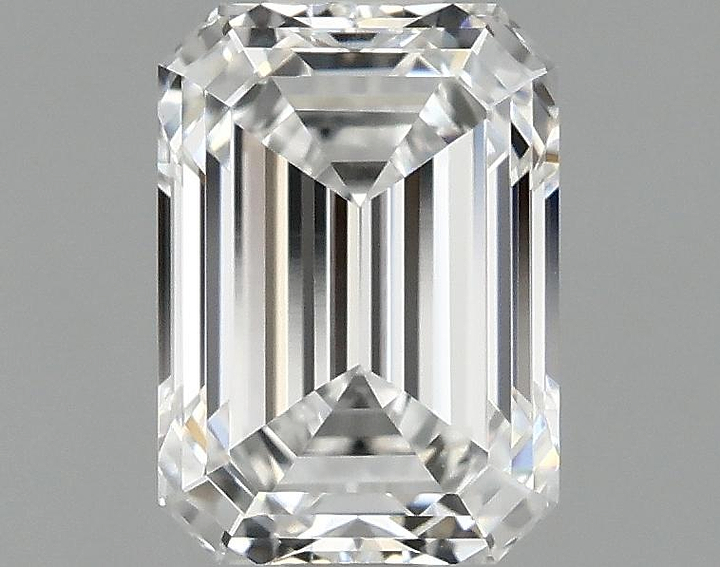 1.1 Carat Emerald Shaped Ideal Cut VVS2 IGI Certified Lab Grown Diamond