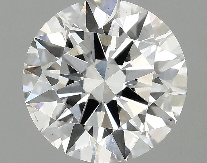 1.48 Carat Round Shaped Ideal Cut VS2 IGI Certified Lab Grown Diamond