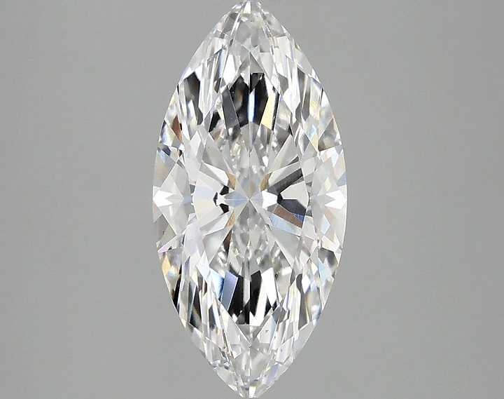 2.09 Carat Marquise Shaped Excellent Cut VS1 IGI Certified Lab Grown Diamond