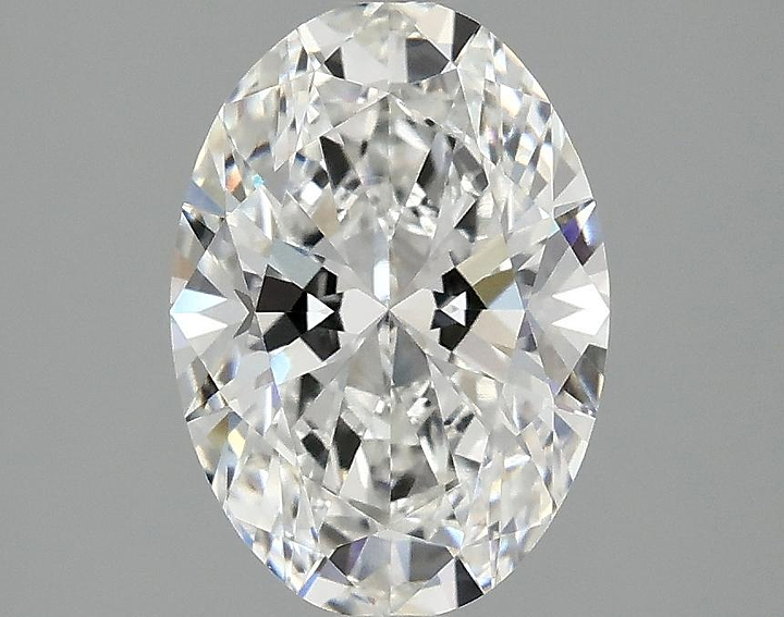 2.07 Carat Oval Shaped Ideal Cut VVS2 IGI Certified Lab Grown Diamond