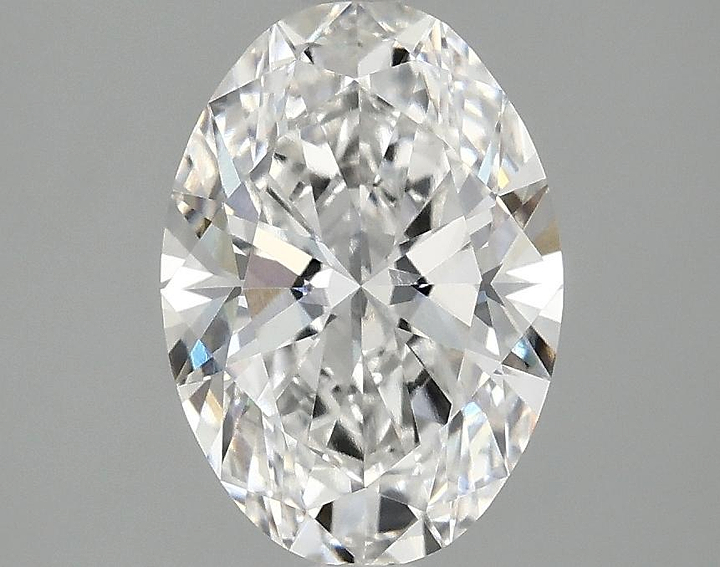 2.03 Carat Oval Shaped Ideal Cut VVS2 IGI Certified Lab Grown Diamond