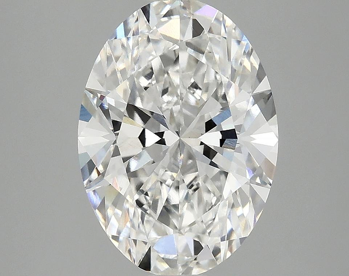 3.03 Carat Oval Shaped Ideal Cut VVS2 IGI Certified Lab Grown Diamond