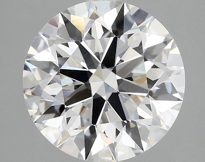 3.06 Carat Round Shaped Excellent Cut VVS2 IGI Certified Lab Grown Diamond