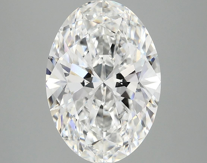 4.07 Carat Oval Shaped Ideal Cut VVS2 IGI Certified Lab Grown Diamond