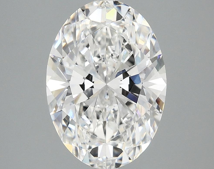 3.06 Carat Oval Shaped Ideal Cut VVS2 IGI Certified Lab Grown Diamond