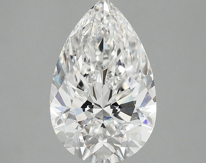 2.06 Carat Pear Shaped Ideal Cut VS1 IGI Certified Lab Grown Diamond
