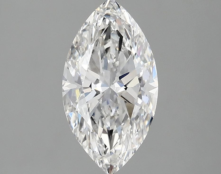 1.51 Carat Marquise Shaped Excellent Cut VVS2 IGI Certified Lab Grown Diamond