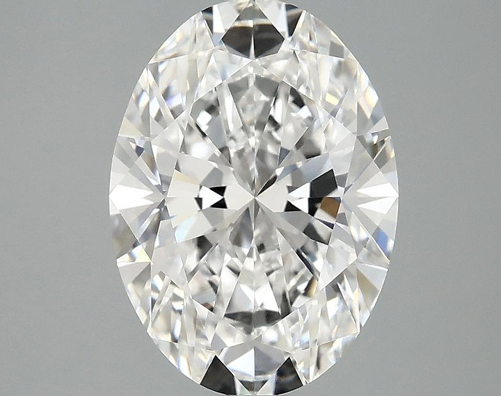3.08 Carat Oval Shaped Ideal Cut VVS2 IGI Certified Lab Grown Diamond