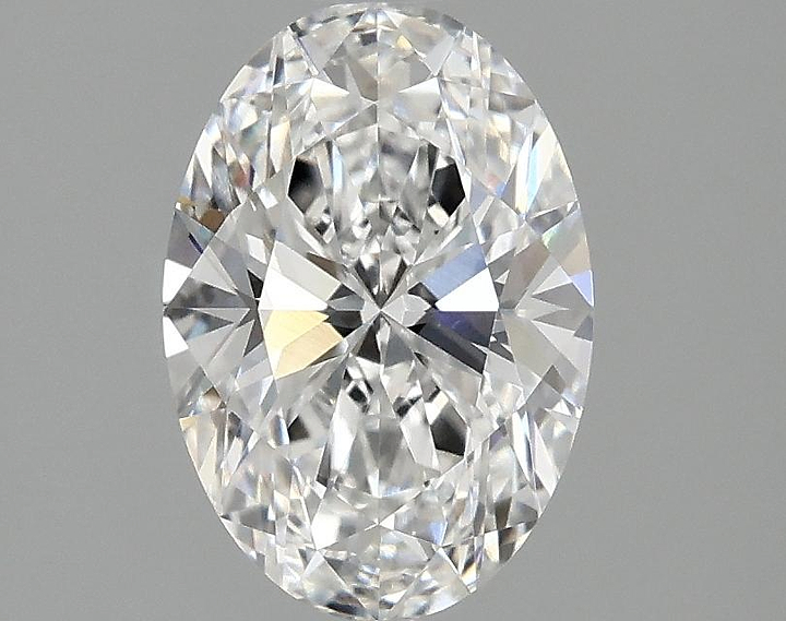 1.45 Carat Oval Shaped Ideal Cut VVS2 IGI Certified Lab Grown Diamond