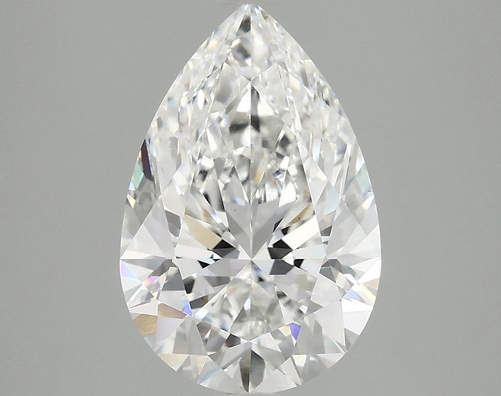 3.06 Carat Pear Shaped Excellent Cut VS1 IGI Certified Lab Grown Diamond