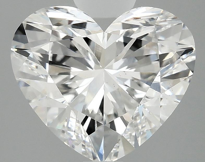 2.97 Carat Heart Shaped Ideal Cut VS1 IGI Certified Lab Grown Diamond