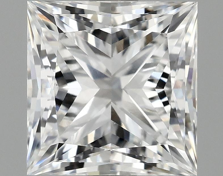 1.9 Carat Princess Shaped Ideal Cut VS1 IGI Certified Lab Grown Diamond