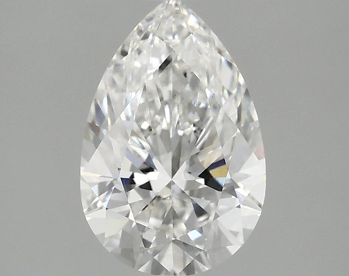 1.54 Carat Pear Shaped Excellent Cut VS1 IGI Certified Lab Grown Diamond