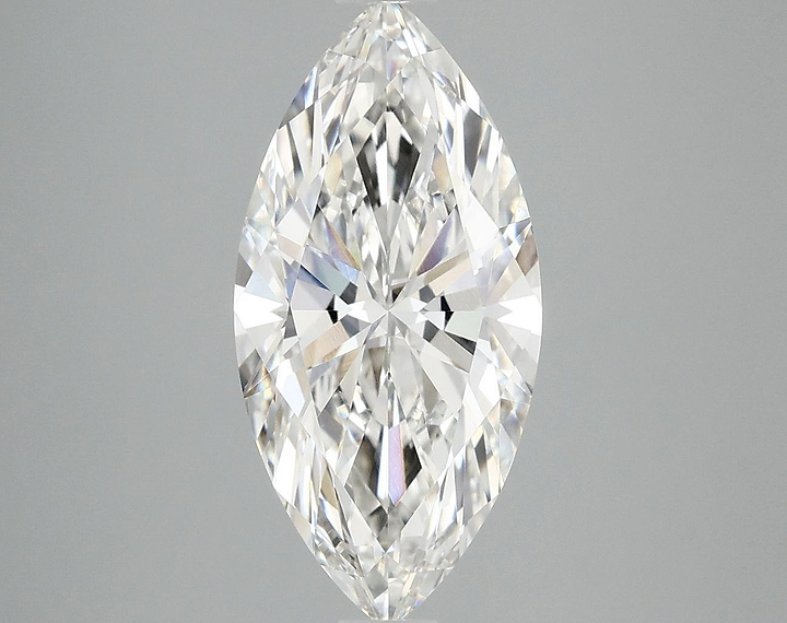 3.02 Carat Marquise Shaped Excellent Cut VVS2 IGI Certified Lab Grown Diamond