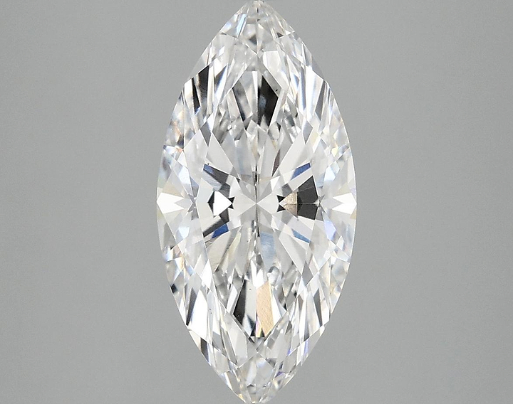 2.39 Carat Marquise Shaped Excellent Cut VS1 IGI Certified Lab Grown Diamond