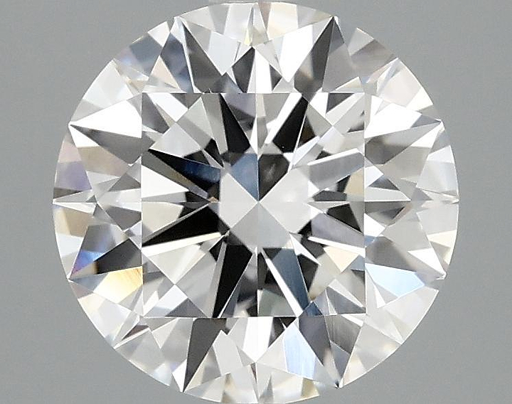 2.52 Carat Round Shaped Ideal Cut VVS2 IGI Certified Lab Grown Diamond