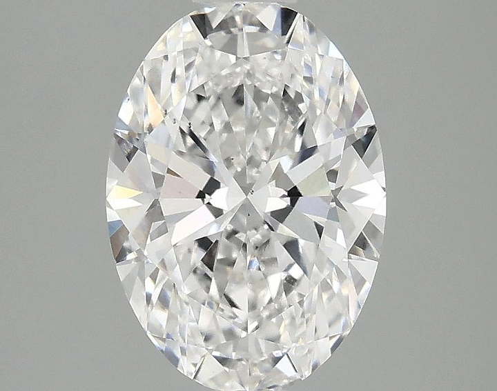 2.3 Carat Oval Shaped Ideal Cut VS2 IGI Certified Lab Grown Diamond