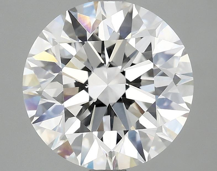 3.09 Carat Round Shaped Excellent Cut VVS2 IGI Certified Lab Grown Diamond