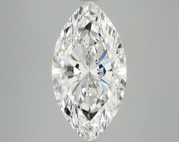 4.98 Carat Marquise Shaped Excellent Cut VVS2 IGI Certified Lab Grown Diamond