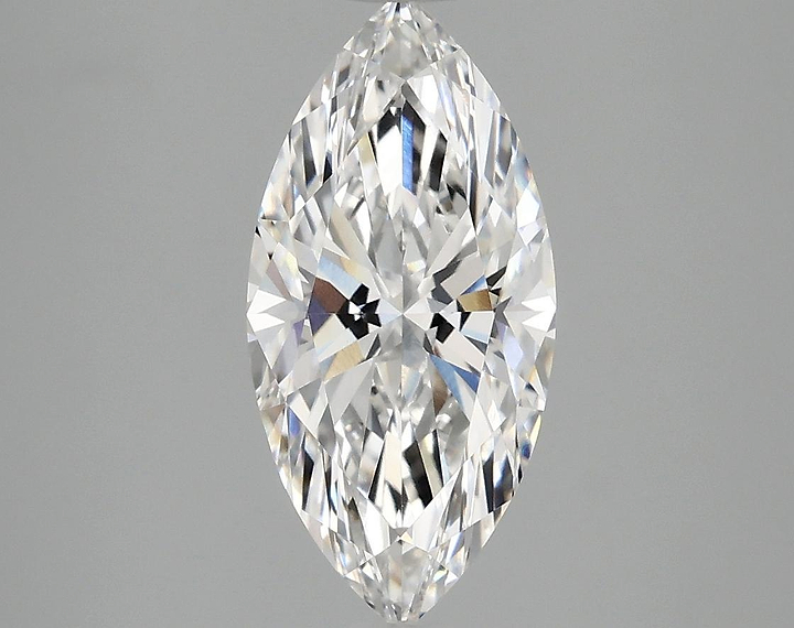 1.99 Carat Marquise Shaped Excellent Cut VVS2 IGI Certified Lab Grown Diamond