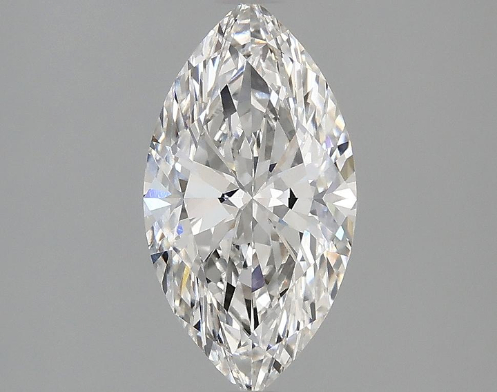 1.51 Carat Marquise Shaped Excellent Cut VVS2 IGI Certified Lab Grown Diamond