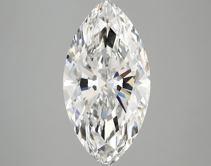 3.09 Carat Marquise Shaped Ideal Cut VS1 IGI Certified Lab Grown Diamond