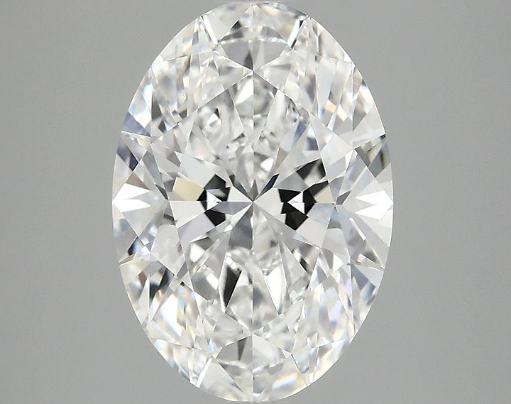 3.1 Carat Oval Shaped Ideal Cut VVS2 IGI Certified Lab Grown Diamond