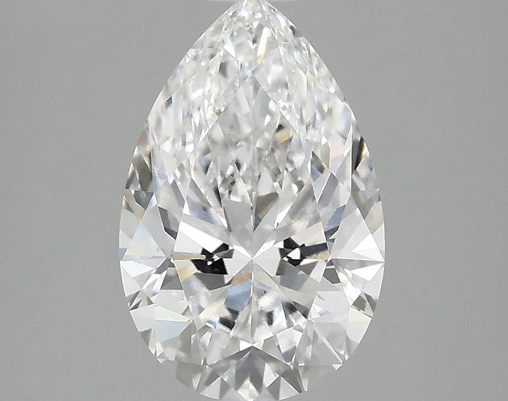 2.06 Carat Pear Shaped Ideal Cut VS1 IGI Certified Lab Grown Diamond