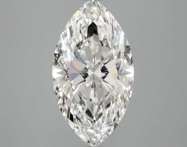 3.0 Carat Marquise Shaped Excellent Cut VVS2 IGI Certified Lab Grown Diamond