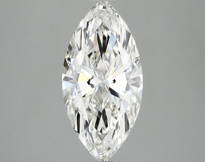 1.82 Carat Marquise Shaped Excellent Cut VVS2 IGI Certified Lab Grown Diamond