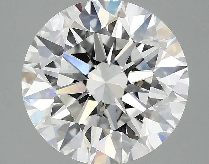 2.56 Carat Round Shaped Excellent Cut VVS2 IGI Certified Lab Grown Diamond
