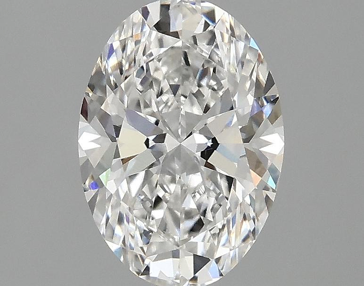 1.58 Carat Oval Shaped Ideal Cut VVS2 IGI Certified Lab Grown Diamond