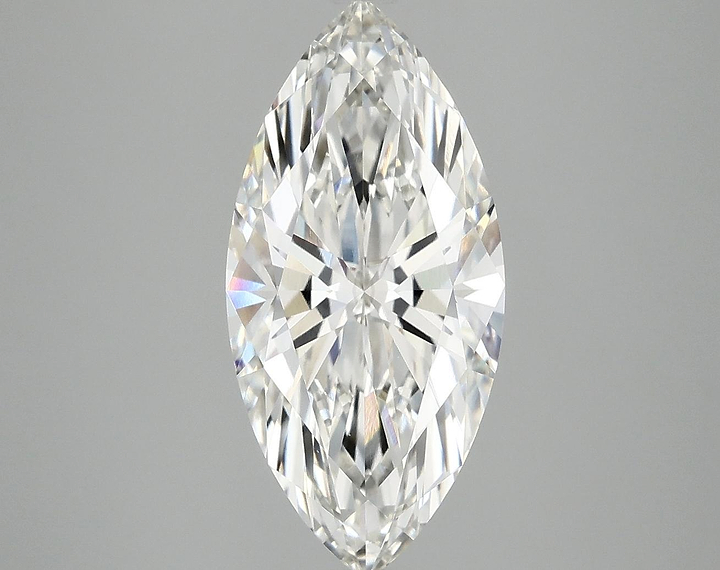 3.02 Carat Marquise Shaped Excellent Cut VS1 IGI Certified Lab Grown Diamond