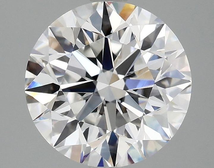3.04 Carat Round Shaped Excellent Cut VVS2 IGI Certified Lab Grown Diamond