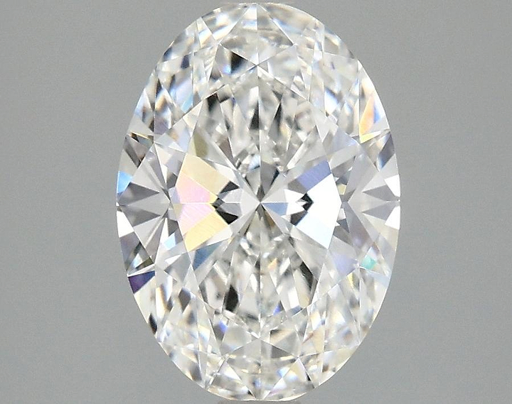 2.1 Carat Oval Shaped Ideal Cut VVS2 IGI Certified Lab Grown Diamond