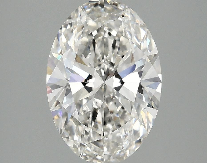 2.42 Carat Oval Shaped Ideal Cut VVS2 IGI Certified Lab Grown Diamond