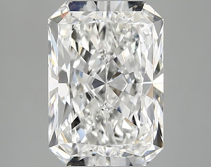 3.09 Carat Radiant Shaped Ideal Cut VVS2 IGI Certified Lab Grown Diamond