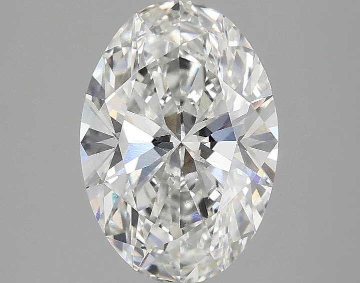 2.02 Carat Oval Shaped Ideal Cut VVS2 IGI Certified Lab Grown Diamond