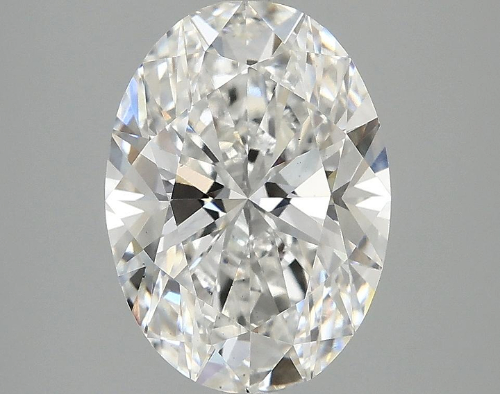 3.1 Carat Oval Shaped Ideal Cut VS2 IGI Certified Lab Grown Diamond
