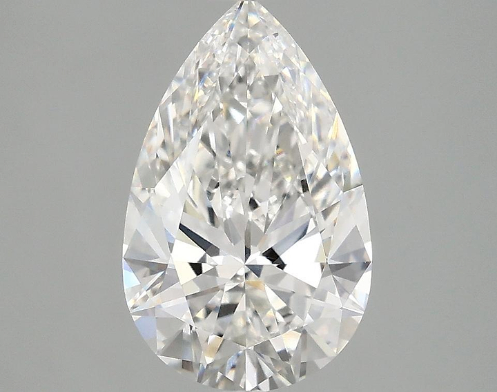 2.02 Carat Pear Shaped Ideal Cut VVS2 IGI Certified Lab Grown Diamond
