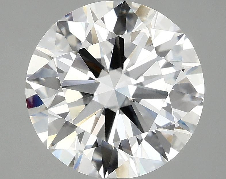 2.97 Carat Round Shaped Excellent Cut VVS2 IGI Certified Lab Grown Diamond