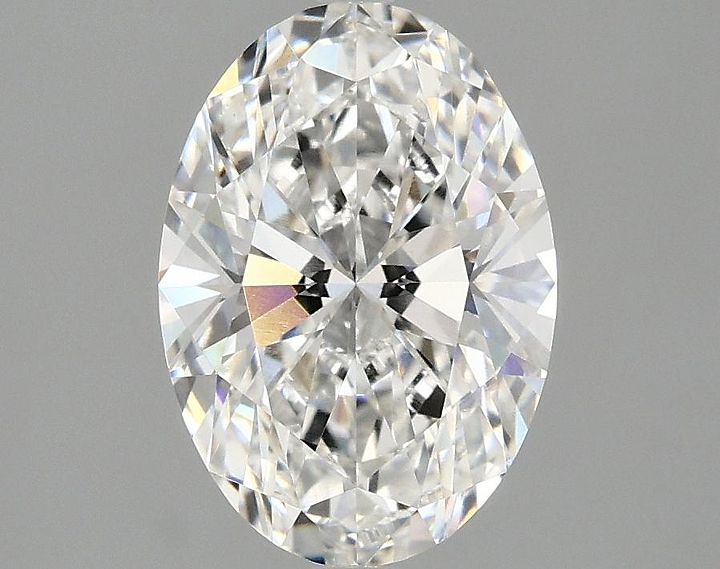 1.98 Carat Oval Shaped Ideal Cut VVS2 IGI Certified Lab Grown Diamond