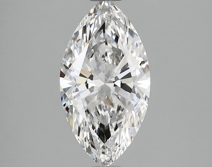 1.89 Carat Marquise Shaped Excellent Cut VVS2 IGI Certified Lab Grown Diamond