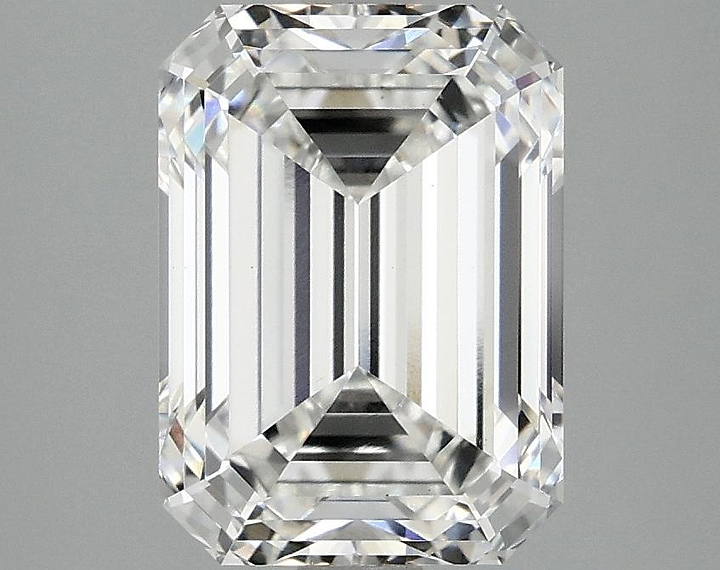 3.1 Carat Emerald Shaped Excellent Cut VS1 IGI Certified Lab Grown Diamond