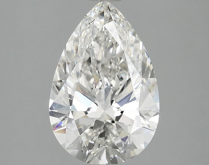 2.09 Carat Pear Shaped Excellent Cut VVS2 IGI Certified Lab Grown Diamond