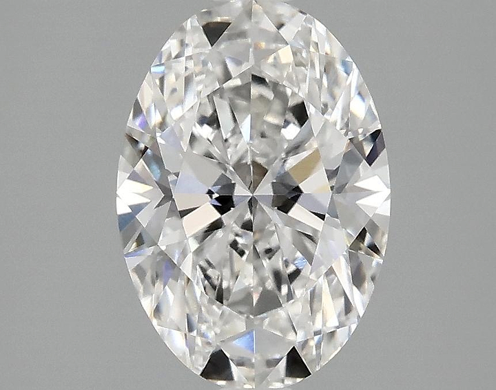 2.0 Carat Oval Shaped Ideal Cut VVS2 IGI Certified Lab Grown Diamond