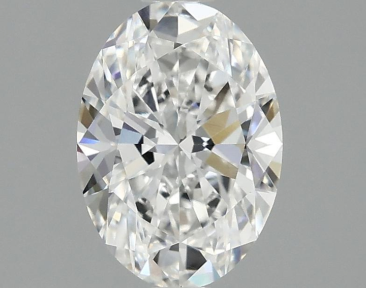 1.58 Carat Oval Shaped Ideal Cut VVS2 IGI Certified Lab Grown Diamond