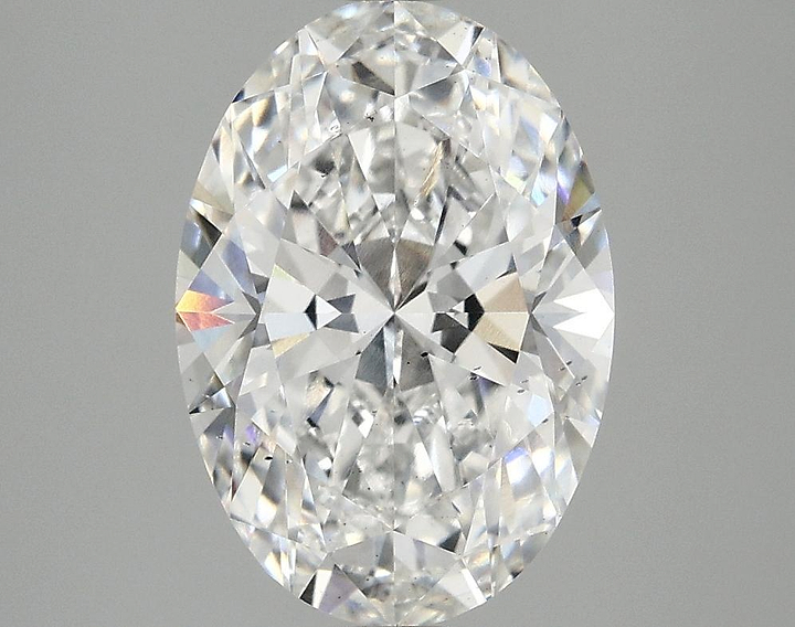 3.09 Carat Oval Shaped Ideal Cut SI1 IGI Certified Lab Grown Diamond