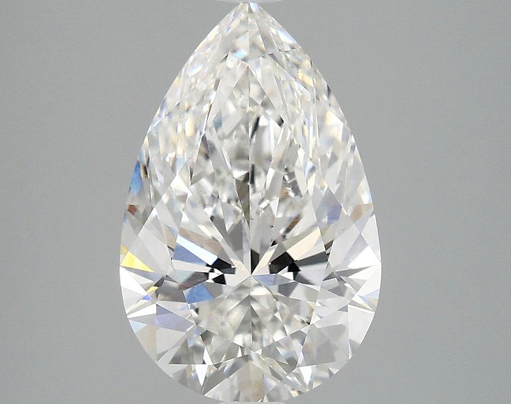 3.04 Carat Pear Shaped Ideal Cut VS1 IGI Certified Lab Grown Diamond