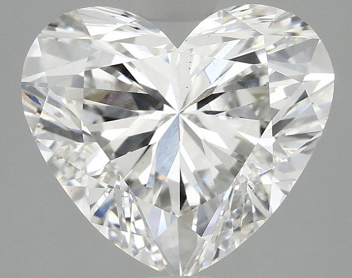 4.0 Carat Heart Shaped Ideal Cut VS2 IGI Certified Lab Grown Diamond